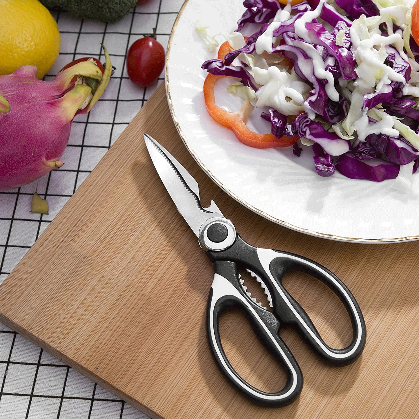 Heavy-Duty Kitchen Shears for Meat & Food Prep