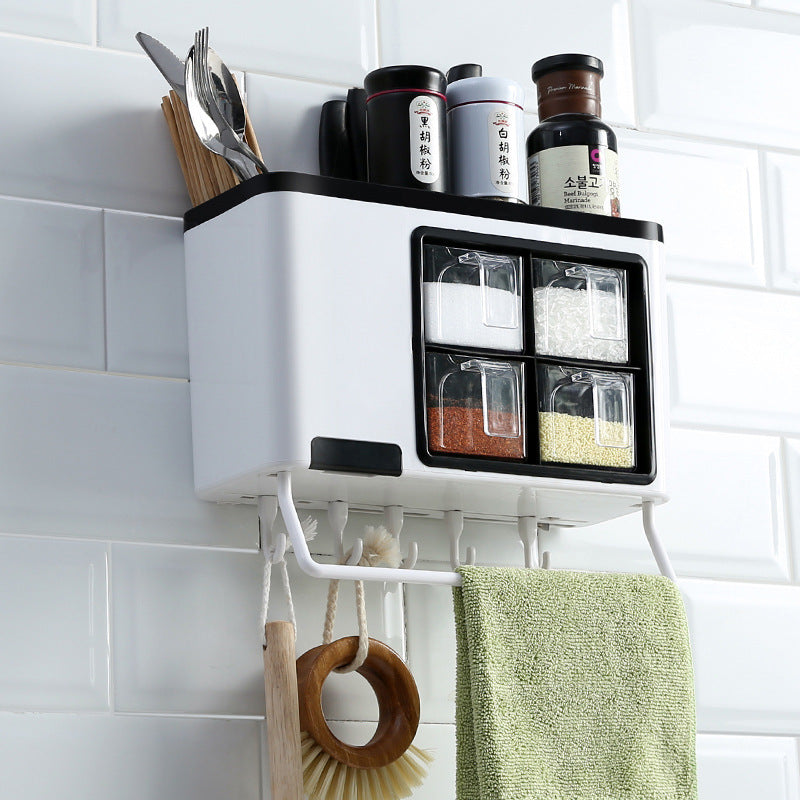 Punch-Free Kitchen Shelf | Easy Install & Space Saver