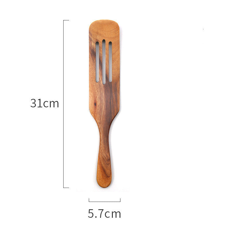 Teak Wood Cooking, Salad & Kitchen Spatula Utensil