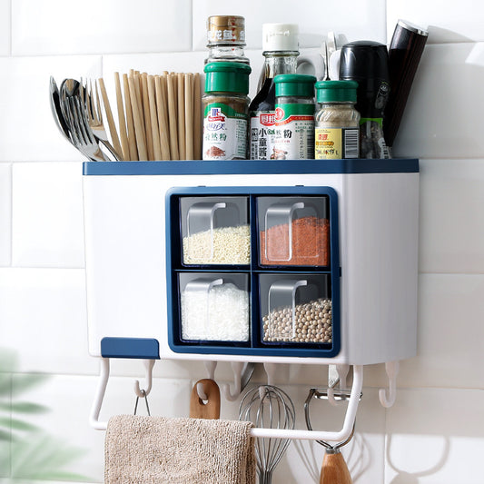 Punch-Free Kitchen Shelf | Easy Install & Space Saver