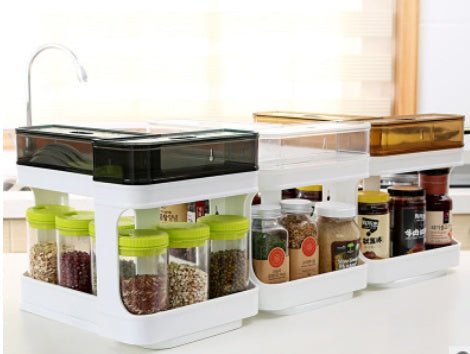 Durable Plastic Storage Box for Kitchen Use