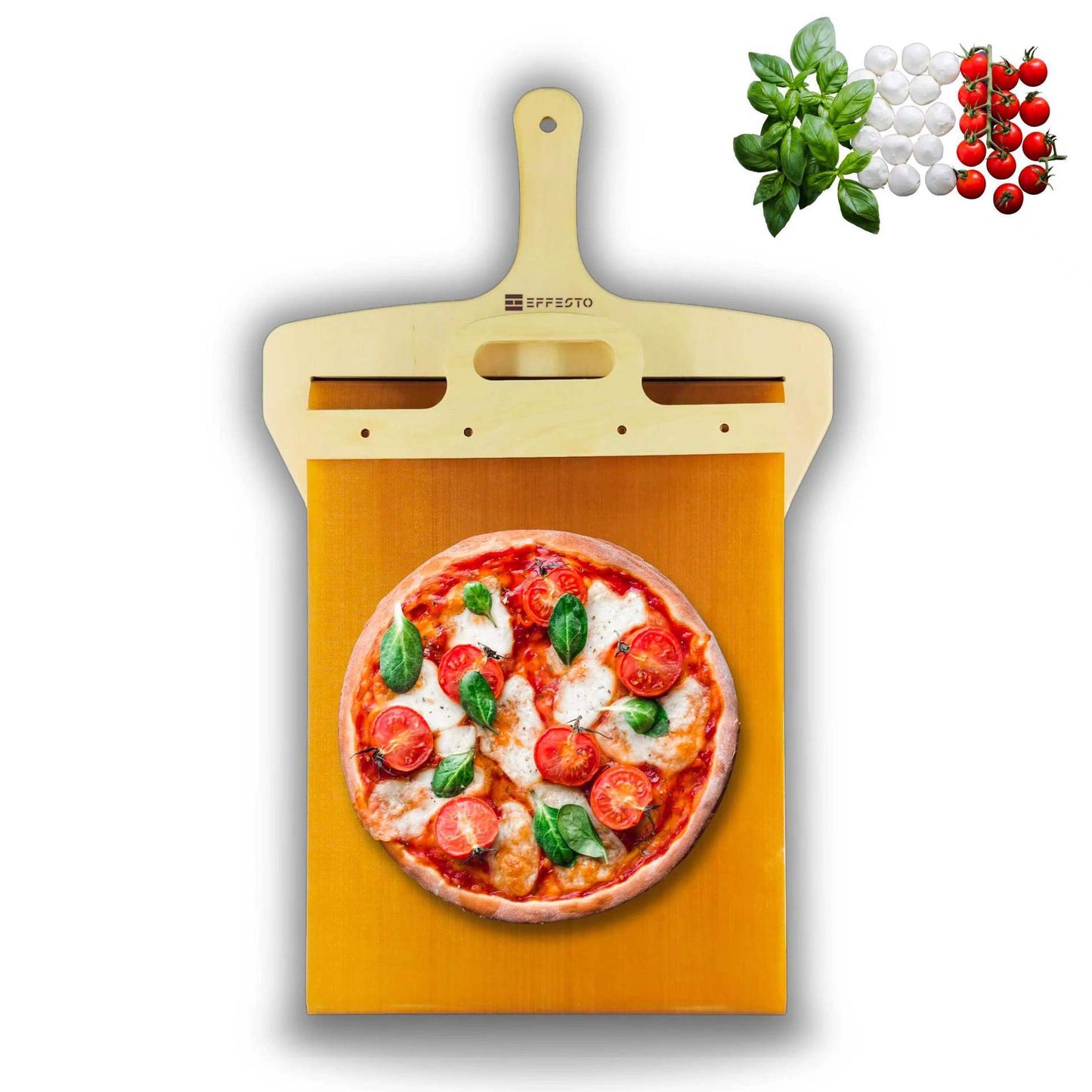 Non-Stick Sliding Pizza Shovel & Cutting Board Tool