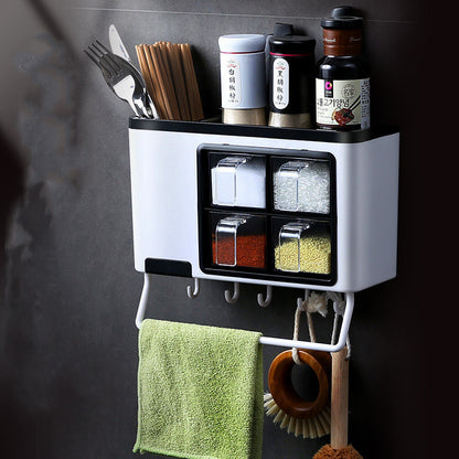 Punch-Free Kitchen Shelf | Easy Install & Space Saver