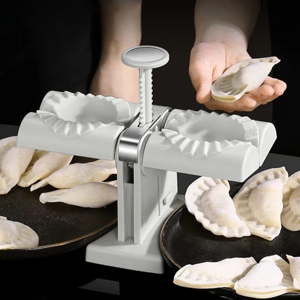 Double Head Dumpling Mold: Kitchen Accessory for Easy Homemade Dumplings