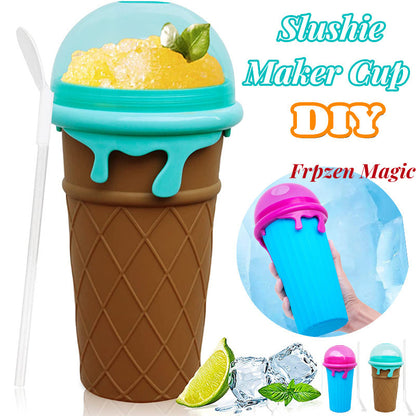 500ml Fast Cooling Slushy Maker - Quick Frozen Smoothies