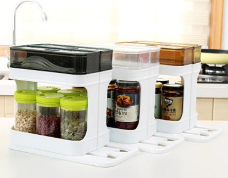 Durable Plastic Storage Box for Kitchen Use