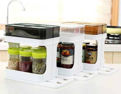 Durable Plastic Storage Box for Kitchen Use