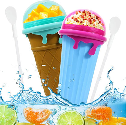 500ml Fast Cooling Slushy Maker - Quick Frozen Smoothies