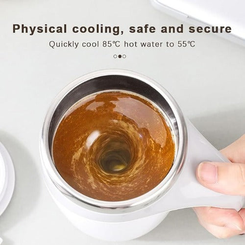 Auto Magnetic Stirring Coffee Mug: Charging