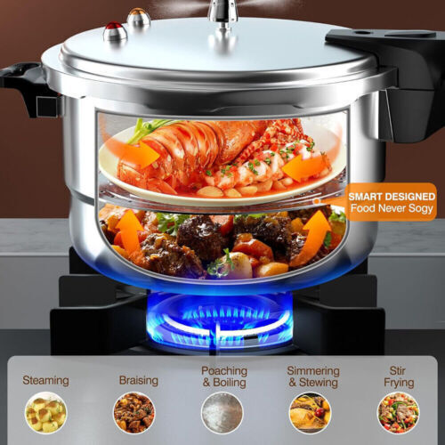 Explosion-Proof Aluminium Pressure Cooker with Latch