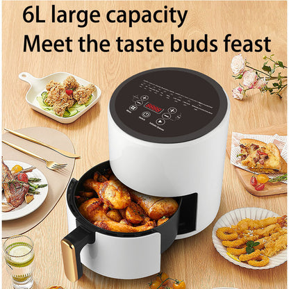 Compact Electric Air Fryer - Healthy Cooking & Control