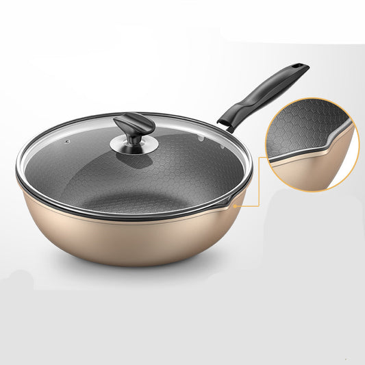 Honeycomb Wok: Induction & Gas Stove Cookware