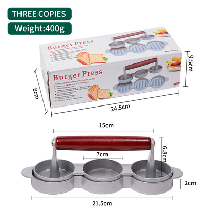 Round Hamburger Press Mold for Perfect Cutlets