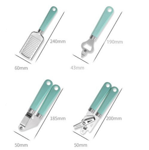 Innovative Plastic Handle Stainless Steel Utensils