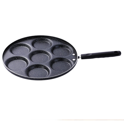 Nonstick 4-Cup Egg & Pancake Pan for Gas Stove Cooking