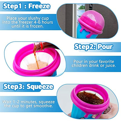 500ml Fast Cooling Slushy Maker - Quick Frozen Smoothies