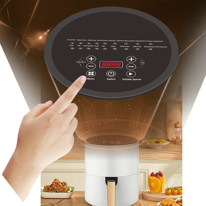 Compact Electric Air Fryer - Healthy Cooking & Control